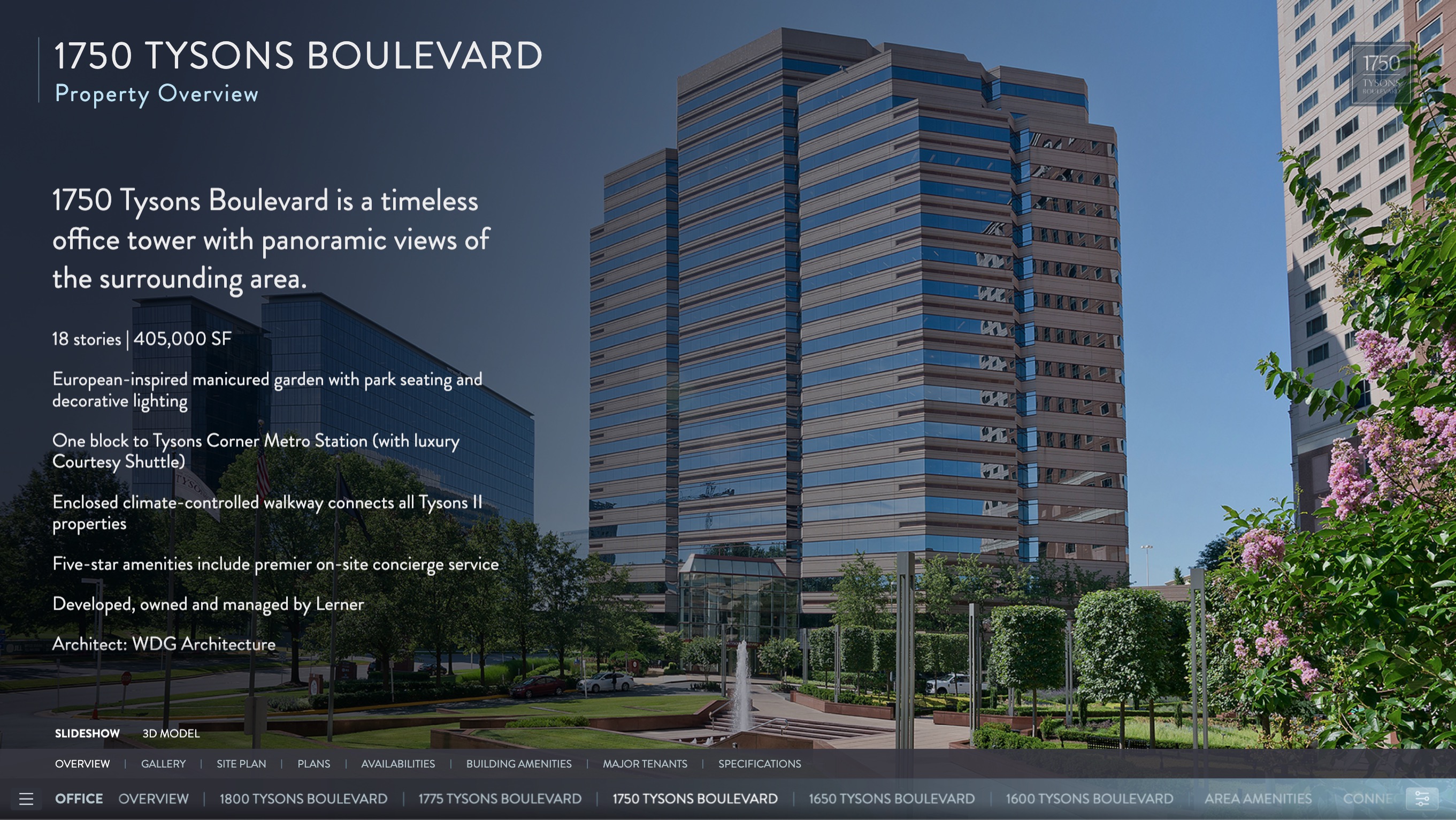 office building overview